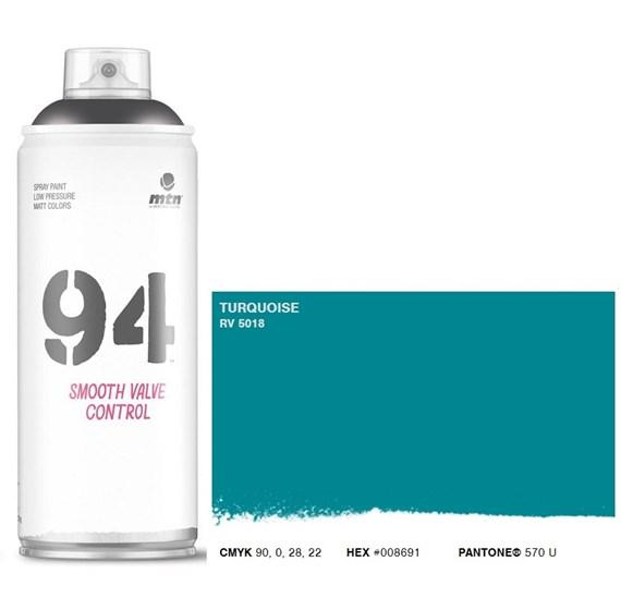 MTN 94 RV-5018 TURQUESA 400ML