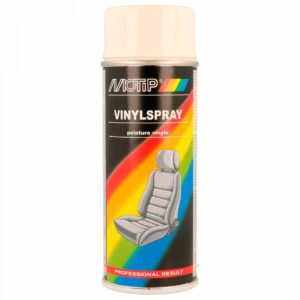 Spray Motip Pintura Vinyl e Pele Branco