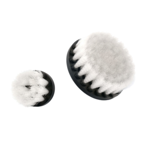 MaxShine Soft Leather & Fabric Drill Brush - 2 Set