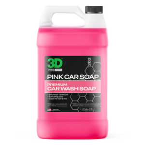 3D Pink Car Soap 3,785LT