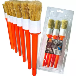 KERS - Kit de Pincéis 7 peças Cerdas Naturais