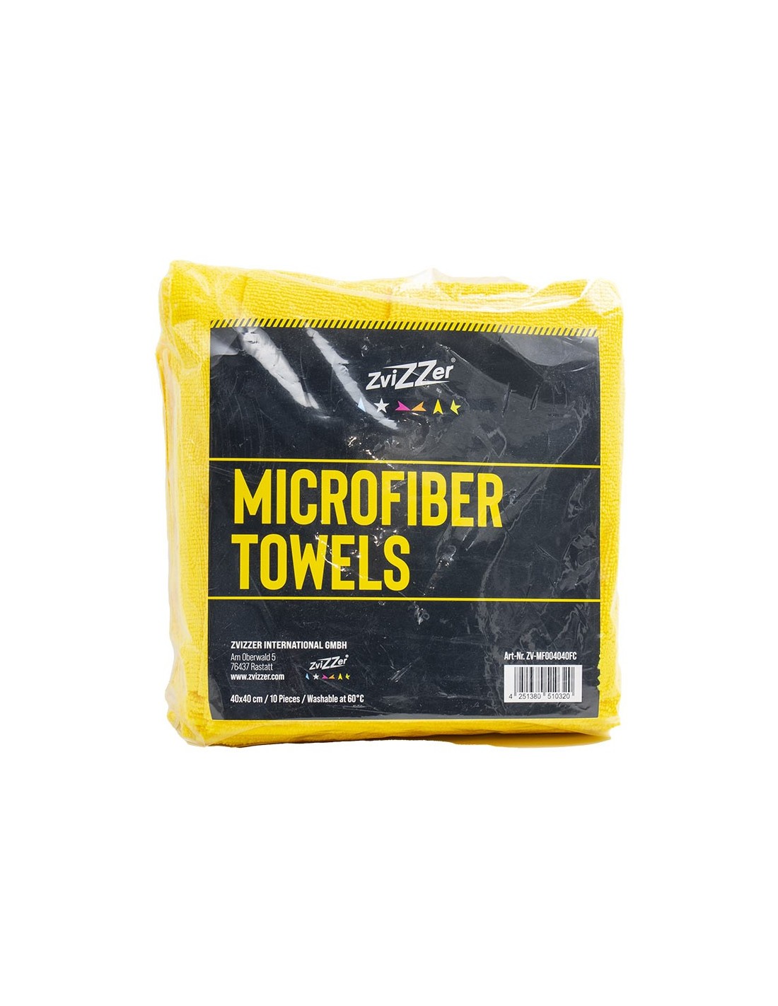 Zvizzer Pano Microfibra Amarelo 40X40