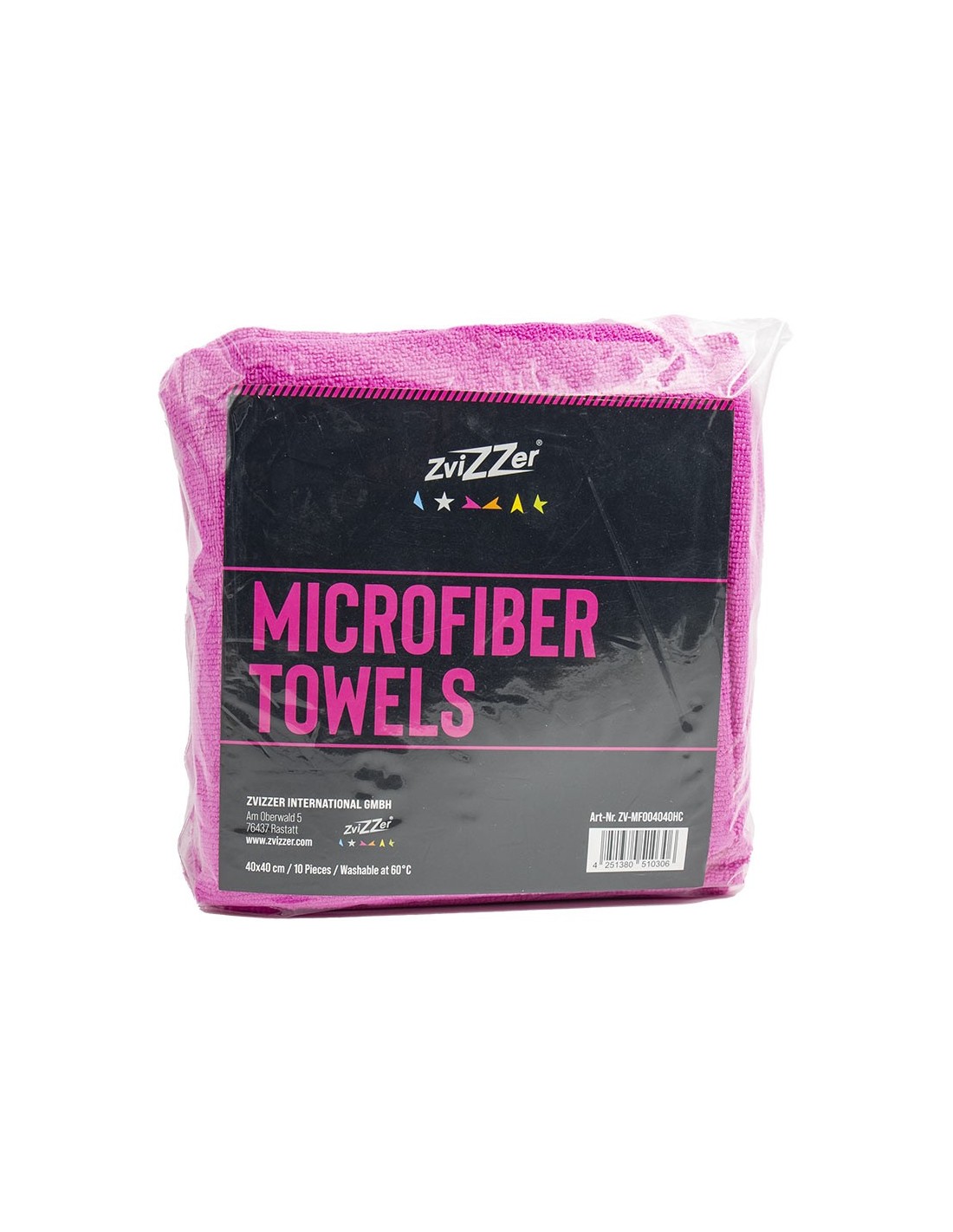 Zvizzer Pano Microfibra Rosa 40X40