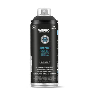 MTN PRO Preto Brilhante Jantes 400ML