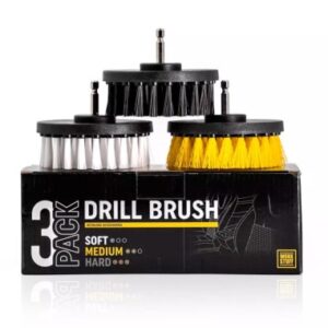 Work Stuff Drill Brush 3 pack - 3 escovas para berbequim